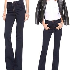 J Brand The Doll High Waisted Flare Jeans